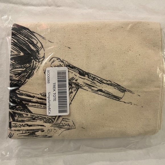 NWT Star Trek tote bag, original artwork! - Picture 4 of 4